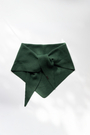 TRIANGLE SCARF GREEN